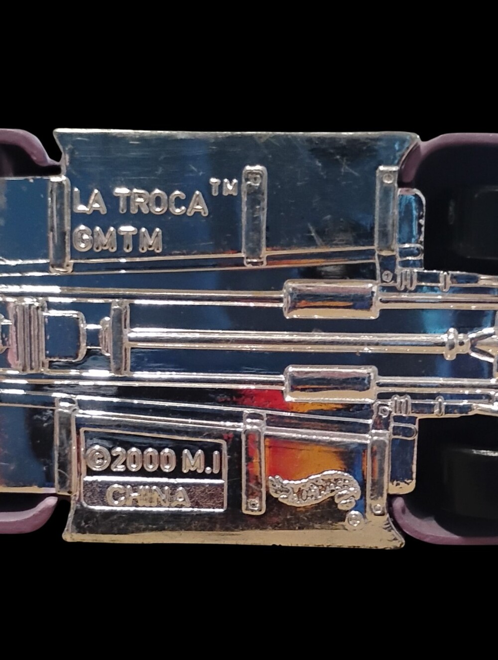 Hot Wheels La Troca 2000 Matte Purple Lowrider Pickup Truck Diecast - Picture 4 of 4